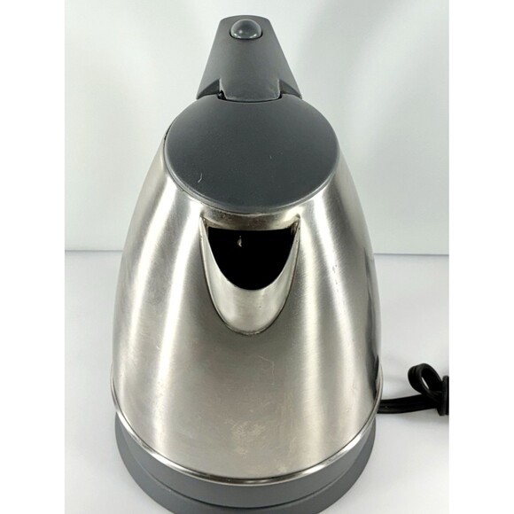 Toastess DLJK-459 Silver 1.8 qts Cordless Electric Kettle with Power Base Tested - Picture 6 of 11